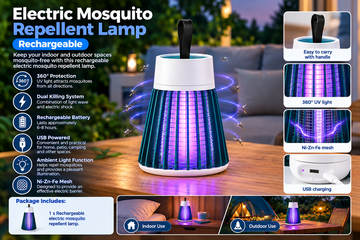 Electric Mosquito Repellent Lamp